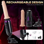 Thrusting Dildo Machine with Realistic Texture - Ultimate Pleasure for Solo and Partner Play - Sexdoll.Sex
