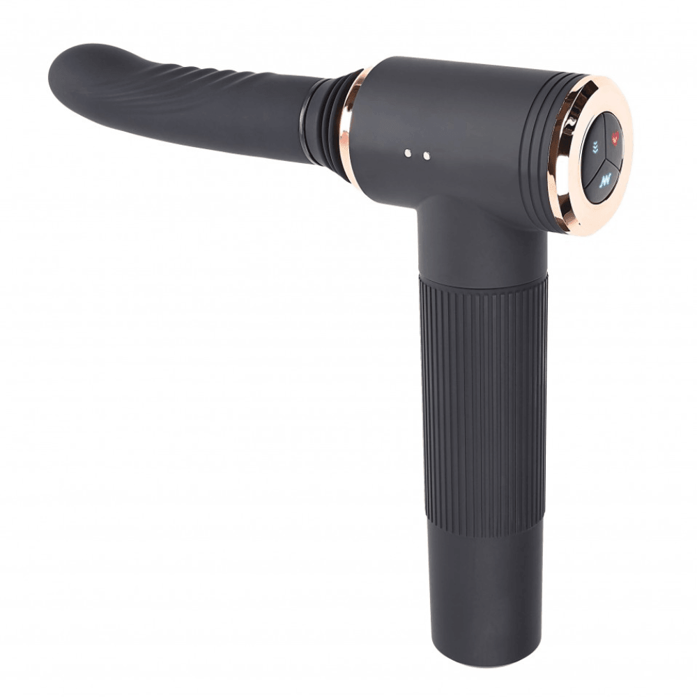 Too Hot to Handle Silicone Thrusting Vibrator with Suction Cup - Sexdoll.Sex