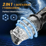 Tornado Handheld 5 Rotating 10 Vibrating Masturbation Cup - Sexdoll.Sex