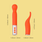Ultimate Pleasure with The Naughty Collection Interchangeable Heads Vibrator - Sexdoll.Sex