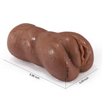 Ultra-Realistic Textured Pocket Pussy Masturbator: 1.58 lb - Sexdoll.Sex