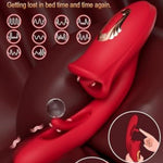 Lips Clit Toy for Solo or Couple's Play - Mimic Oral Sensation - 20 Vibration Settings - Sexdoll.Sex